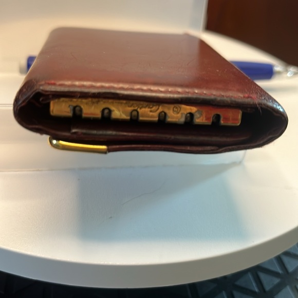 Cartier  Key Holder   6 key case holder EUC burgundy cognac all in original cond - Picture 8 of 17